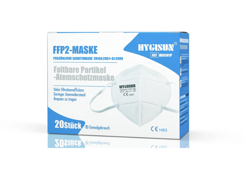 Hygisun FFP 2 Maske (20er Packung) Weiß
