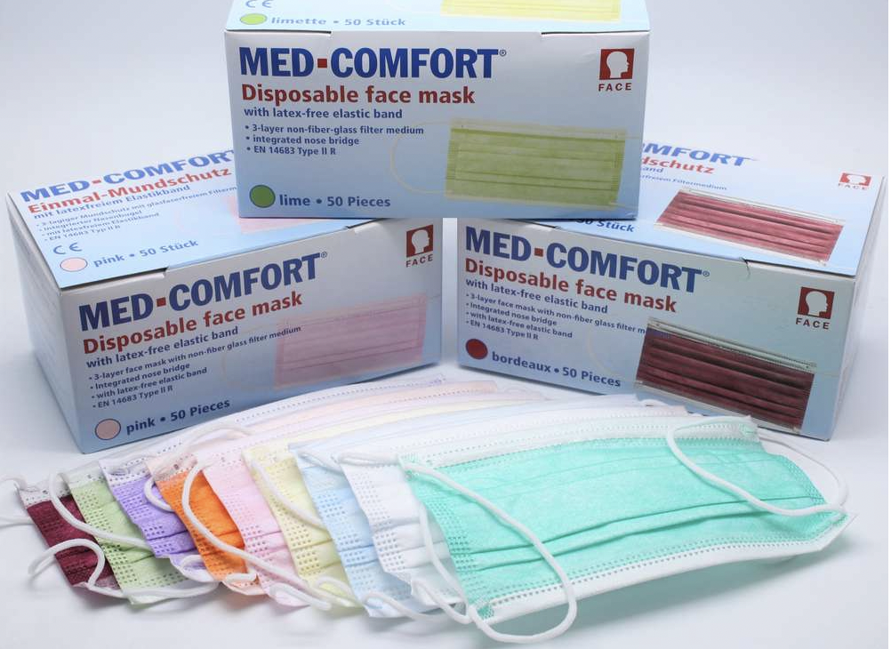 MED COMFORT OP Maske Typ II R (50 er Packung)
