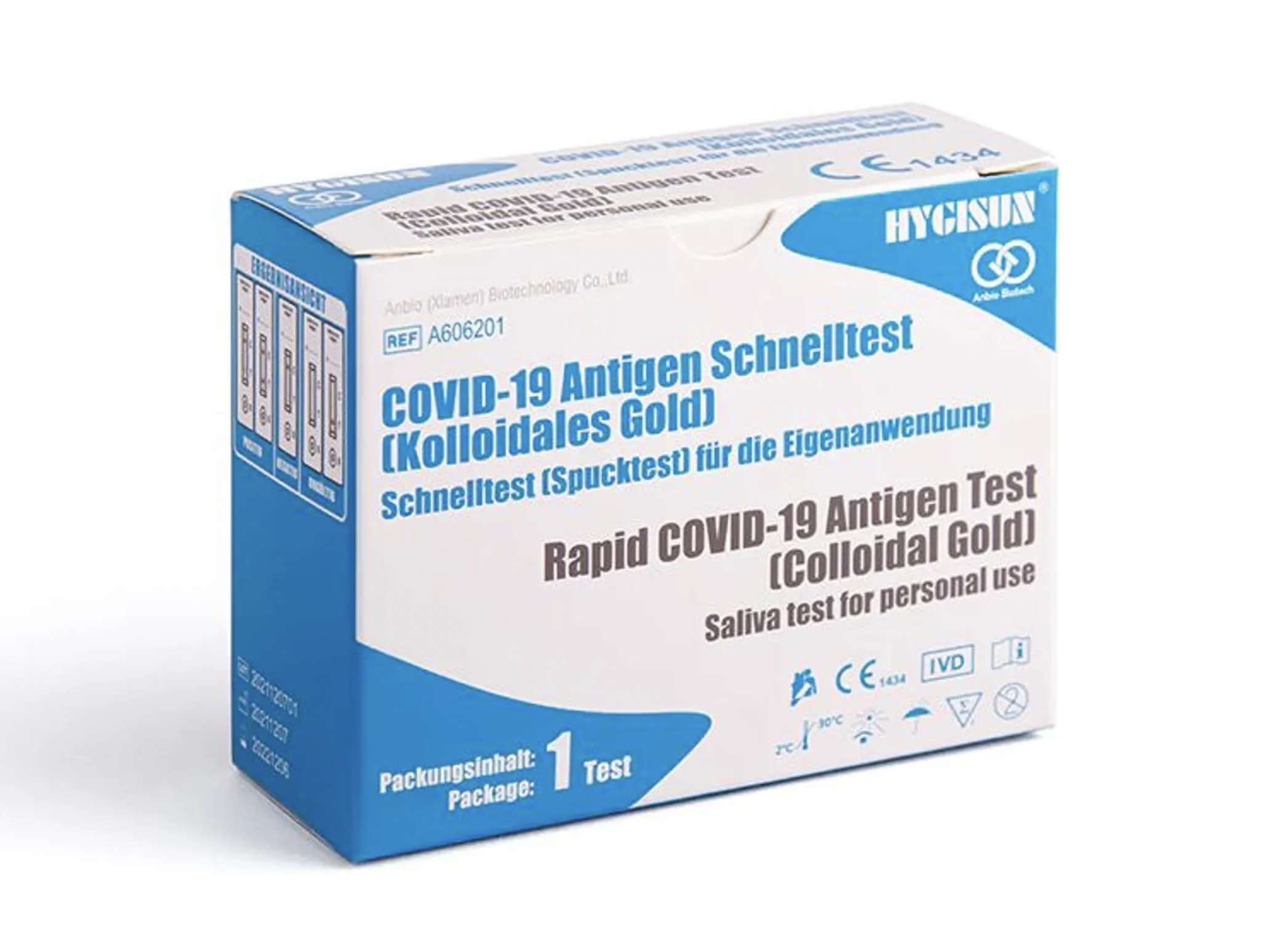 Hygisun Antigen Laienspucktest (1er)